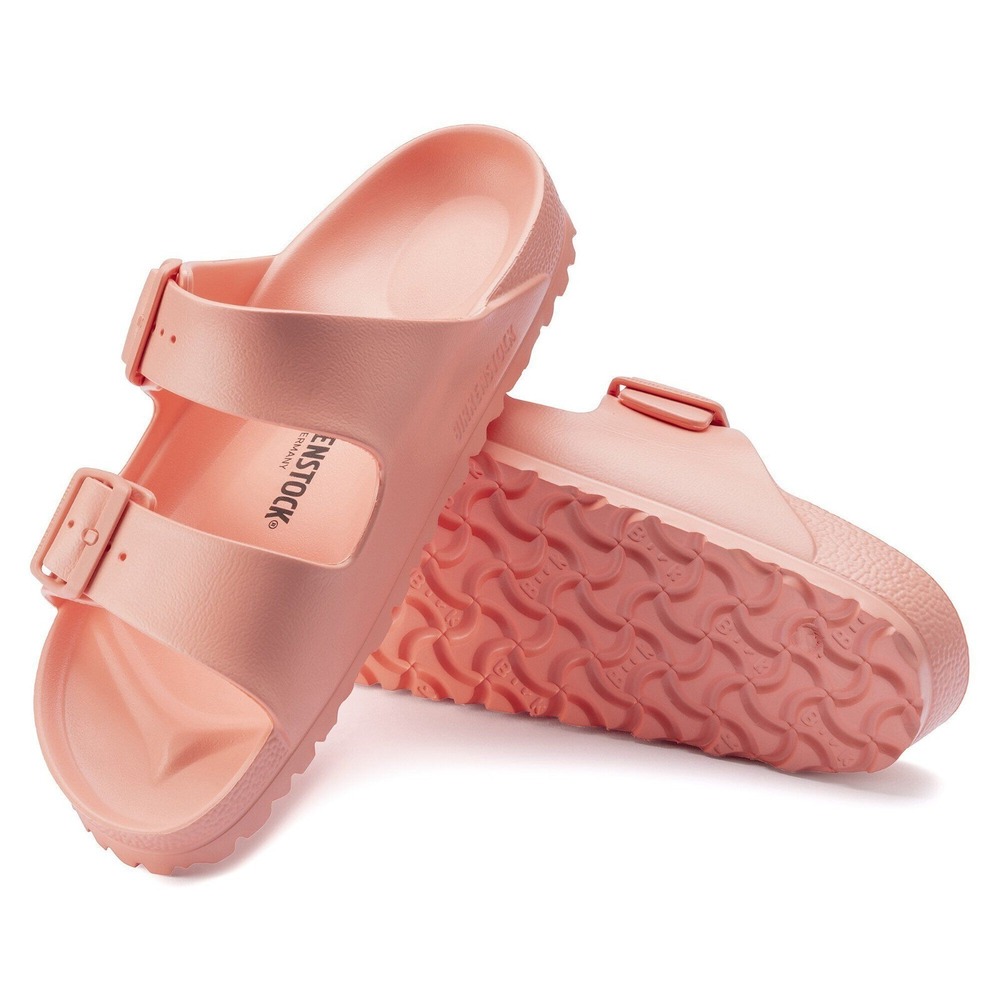 Birkenstock Women's Arizona EVA  Coral/Peach Sandals Lightweight Washable 9.0 40